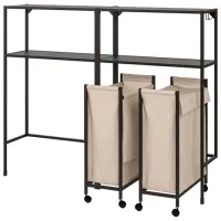 Etajeră Ikea Enhet Oțel inoxidabil / Anthracite