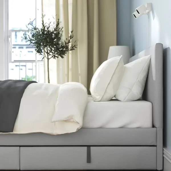 Кровать Ikea Gladstad 4 160 x 200 см / Шпон / Серый photo 3