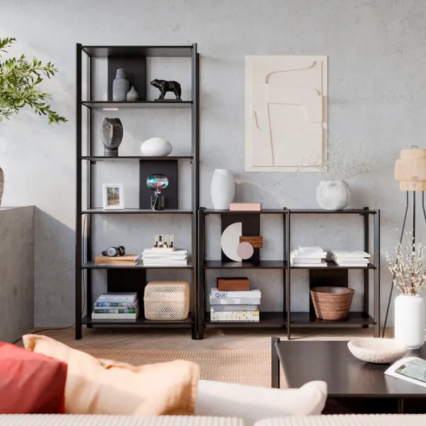 Стеллаж Ikea Jattesta 194 x 200 x 40см cm / Бамбук / Black photo 3 Стеллаж Ikea Jattesta 194 x 200 x 40см cm / Бамбук / Black photo 3