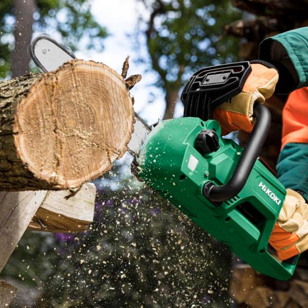 Цепная пила Hikoki CS3635DBW4Z аккумуляторный/ Зеленый photo 3