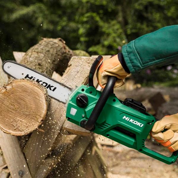 Цепная пила Hikoki CS3635DBW4Z аккумуляторный/ Зеленый photo 5