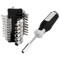 Șurubelniță cu duze și biți Kranz KR-12-4791  / 