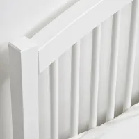 Кровать Ikea Tyssedal 140 x 200 см / Шпон / Белый photo 4