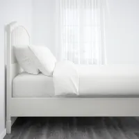 Кровать Ikea Tyssedal 140 x 200 см / Шпон / Белый photo 6