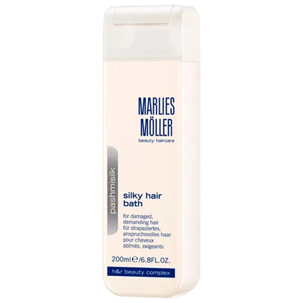 Шампунь Marlies Möller Silky Hair Bath 0.2л photo 1 Шампунь Marlies Möller Silky Hair Bath 0.2л photo 1