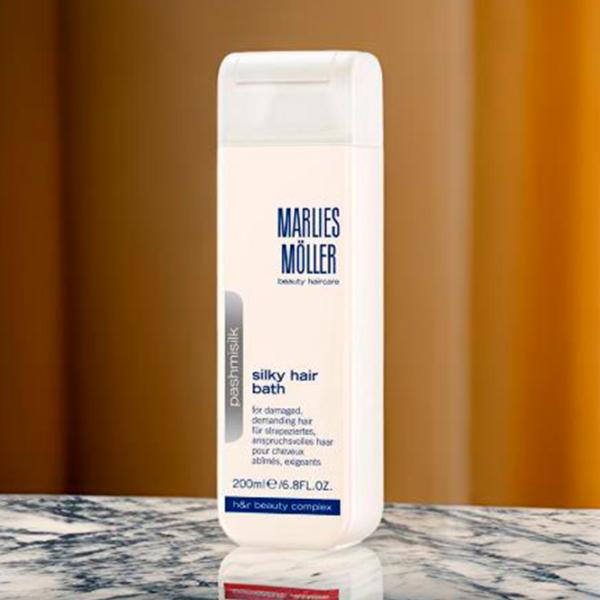 Шампунь Marlies Möller Silky Hair Bath 0.2л photo 2 Шампунь Marlies Möller Silky Hair Bath 0.2л photo 2