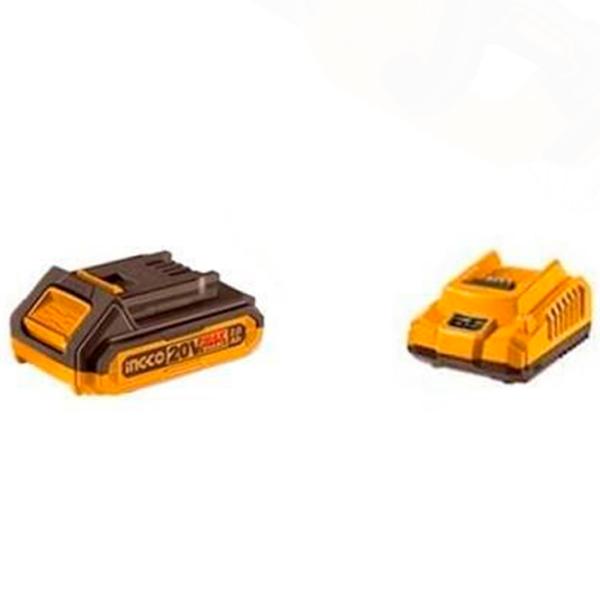 Цепная пила INGCO CGSLI20851 аккумуляторный/ Желтый photo 2 Цепная пила INGCO CGSLI20851 аккумуляторный/ Желтый photo 2