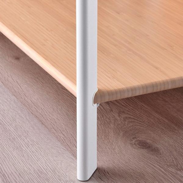 Etajeră Ikea Jattesta 85 x 240 x 40 cm / Bambus / Sonoma photo 2
