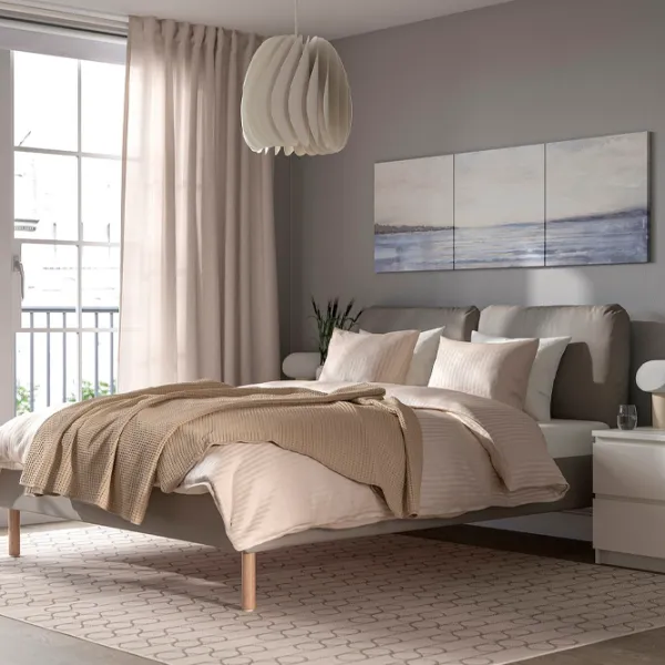 Pat Ikea Sagesund Lonset 140 x 200 cm / Furnir / Brown photo 5