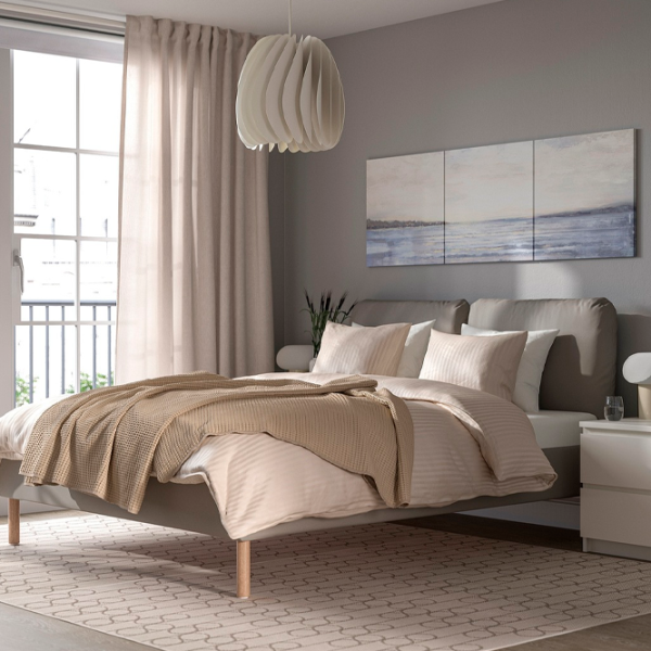 Pat Ikea Sagesund Lonset 140 x 200 cm / Furnir / Brown photo 5