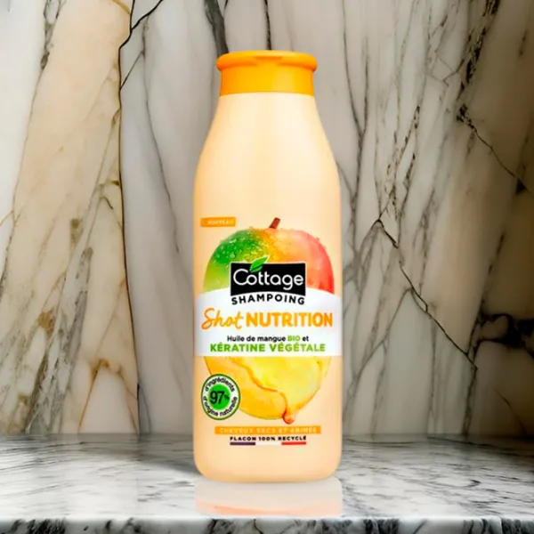 Șampon Cottage Nutri Shot Mango Oil Keratin 0.25l photo 2