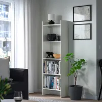 Стеллаж Ikea Baggebo 160 x 50 x 25см cm / ЛДСП / White photo 2
