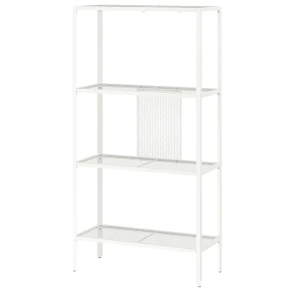 Etajeră Ikea Baggebo 116 x 60 x 25 cm / Metal / White photo 1