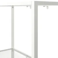 Etajeră Ikea Baggebo 116 x 60 x 25 cm / Metal / White photo 2