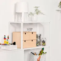 Etajeră Ikea Baggebo 116 x 60 x 25 cm / Metal / White photo 3