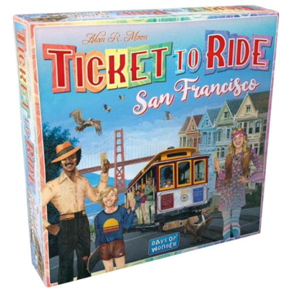 Настольная игра Days of Wonder Ticket to Ride: San Francisco 8+/ Стратегия photo 1 Настольная игра Days of Wonder Ticket to Ride: San Francisco 8+/ Стратегия photo 1
