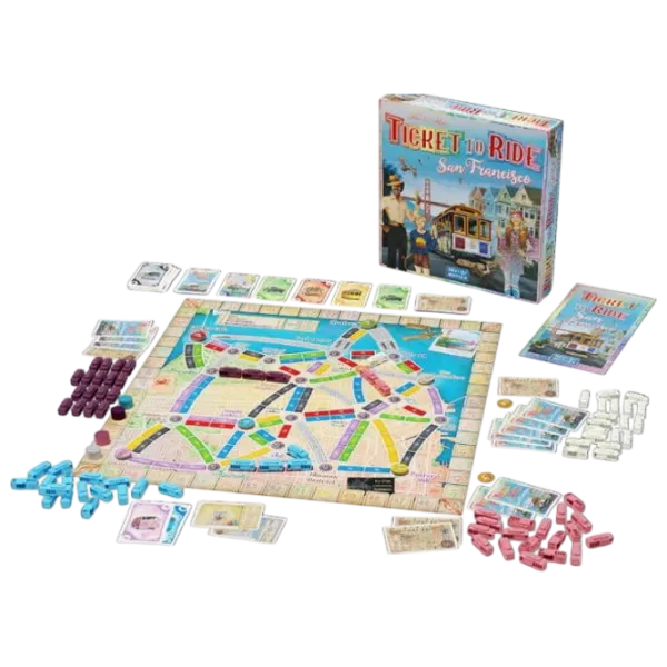 Настольная игра Days of Wonder Ticket to Ride: San Francisco 8+/ Стратегия photo 2 Настольная игра Days of Wonder Ticket to Ride: San Francisco 8+/ Стратегия photo 2
