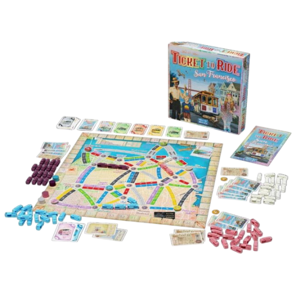 Настольная игра Days of Wonder Ticket to Ride: San Francisco 8+/ Стратегия photo 2 Настольная игра Days of Wonder Ticket to Ride: San Francisco 8+/ Стратегия photo 2