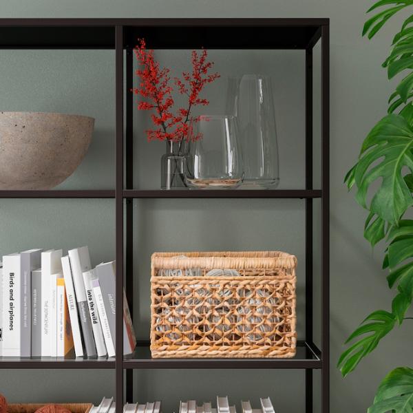 Стеллаж Ikea Vittsjo 175 x 200 x 36см cm / ЛДСП / Черный Коричневый photo 2