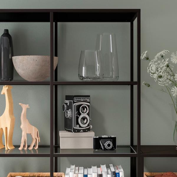 Стеллаж Ikea Vittsjo 175 x 200 x 36см cm / ЛДСП / Черный Коричневый photo 2