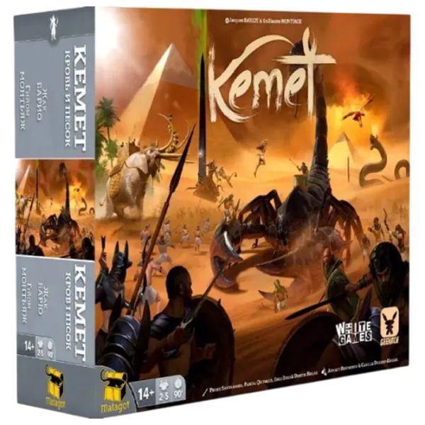 Joc de masă Geekach Games Kemet: Blood and Sand 14+/ Strategie photo 1