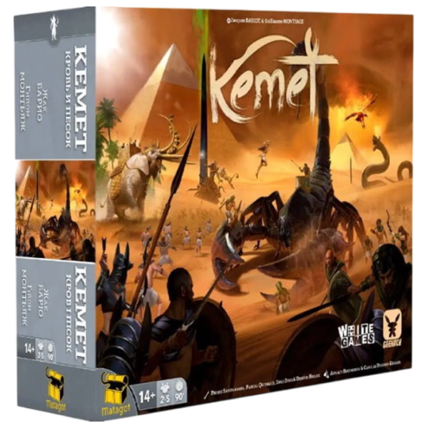 Joc de masă Geekach Games Kemet: Blood and Sand 14+/ Strategie photo 1
