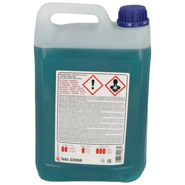 Антифриз FEBI BILSTEIN 22268 5л Синий photo 3