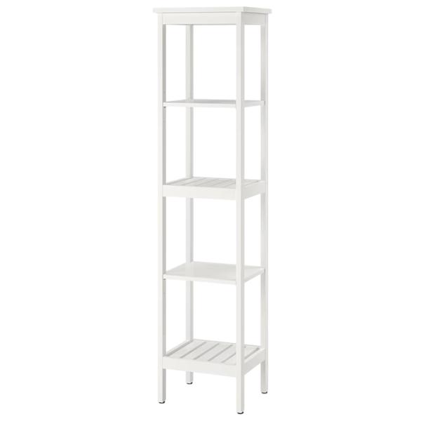 Стеллаж Ikea Hemnes 172 x 42 x 37см cm / Массив / White photo 1