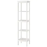 Стеллаж Ikea Hemnes 172 x 42 x 37см cm / Массив / White