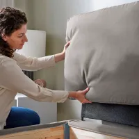 Кровать Ikea Sagesund 140 x 200 см / Шпон / Коричневый photo 3
