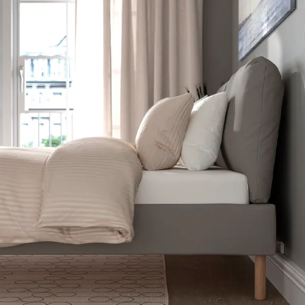 Кровать Ikea Sagesund 140 x 200 см / Шпон / Коричневый photo 4