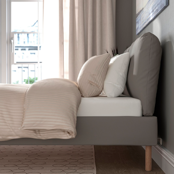 Кровать Ikea Sagesund 140 x 200 см / Шпон / Коричневый photo 4