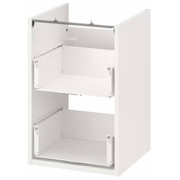 Seturi mobilă de baie Ikea Enhet/Tvallen/Pilkan Oțel / White photo 10 Seturi mobilă de baie Ikea Enhet/Tvallen/Pilkan Oțel / White photo 10
