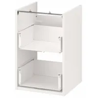 Наборы мебели для ванной комнаты Ikea Enhet/Tvallen/Pilkan Сталь / White photo 10