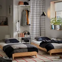 Кровать Ikea Utaker 180 x 200 см / Шпон / Wood photo 2