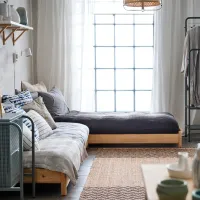Кровать Ikea Utaker 180 x 200 см / Шпон / Wood photo 3