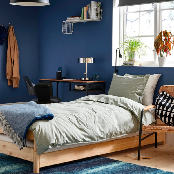 Кровать Ikea Utaker 180 x 200 см / Шпон / Wood photo 4