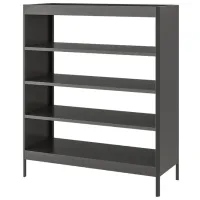 Etajeră Ikea Idasen 140 x 120 x 45 cm / Oțel / Dark Gray