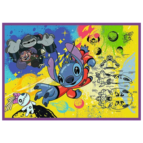 Puzzle Trefl Amazing Stitch 10+/ Количество деталей: 1000 photo 9