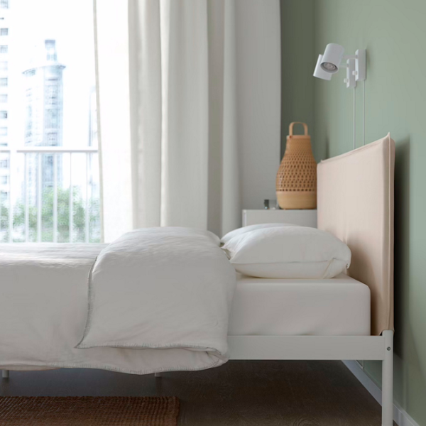 Pat Ikea Kleppstad 160 x 200 cm / Furnir / White photo 2