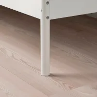 Кровать Ikea Kleppstad 160 x 200 см / Шпон / Белый photo 4