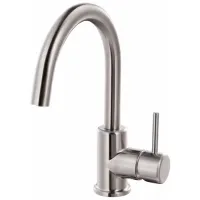 Наборы мебели для ванной комнаты Ikea Enhet/Tvallen/Glypen Сталь / White photo 10