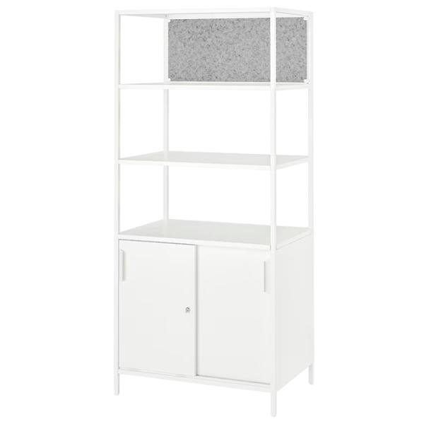 Стеллаж Ikea Trotten 180 x 80 x 55см cm / Сталь / White photo 1