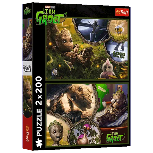 Puzzle Trefl I am Groot 12+/ Количество деталей: 400 photo 1 Puzzle Trefl I am Groot 12+/ Количество деталей: 400 photo 1