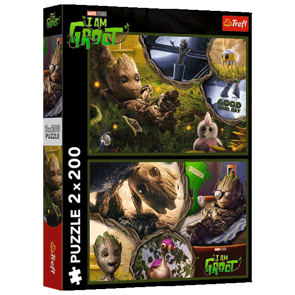 Puzzle Trefl I am Groot 12+/ Количество деталей: 400 photo 1 Puzzle Trefl I am Groot 12+/ Количество деталей: 400 photo 1