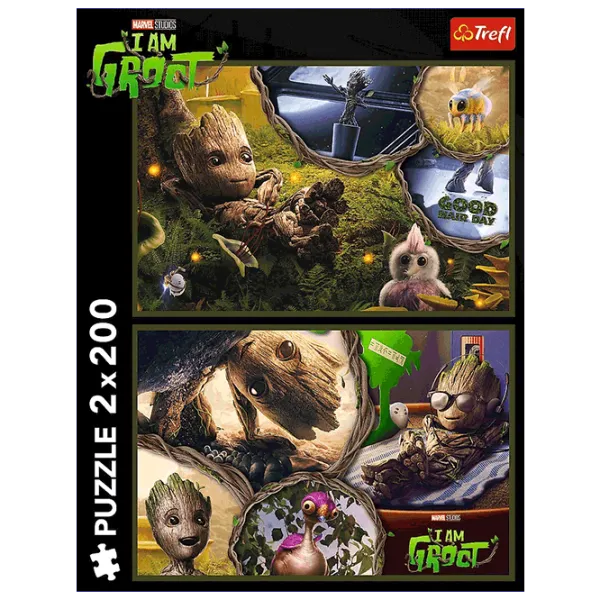 Puzzle Trefl I am Groot 12+/ Количество деталей: 400 photo 4 Puzzle Trefl I am Groot 12+/ Количество деталей: 400 photo 4