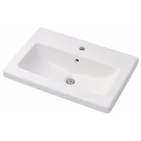 Seturi mobilă de baie Ikea Enhet/Tvallen/Glypen Oțel / White photo 7