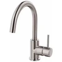 Seturi mobilă de baie Ikea Enhet/Tvallen/Glypen Oțel / White photo 8