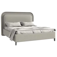 Кровать Dogtas ARCH 180 x 200 см / ЛДСП / Серый