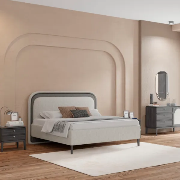 Кровать Dogtas ARCH 180 x 200 см / ЛДСП / Серый photo 5
